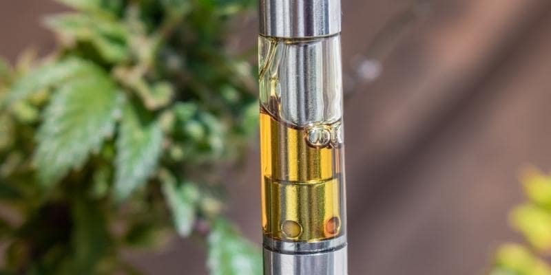 CBD Vape Oil in the Cartridge